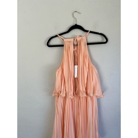 Anthropologie ENDLESS ROSE  Woman  Ariana Pleated Double Layer Dress, Si… - Picture 10 of 11
